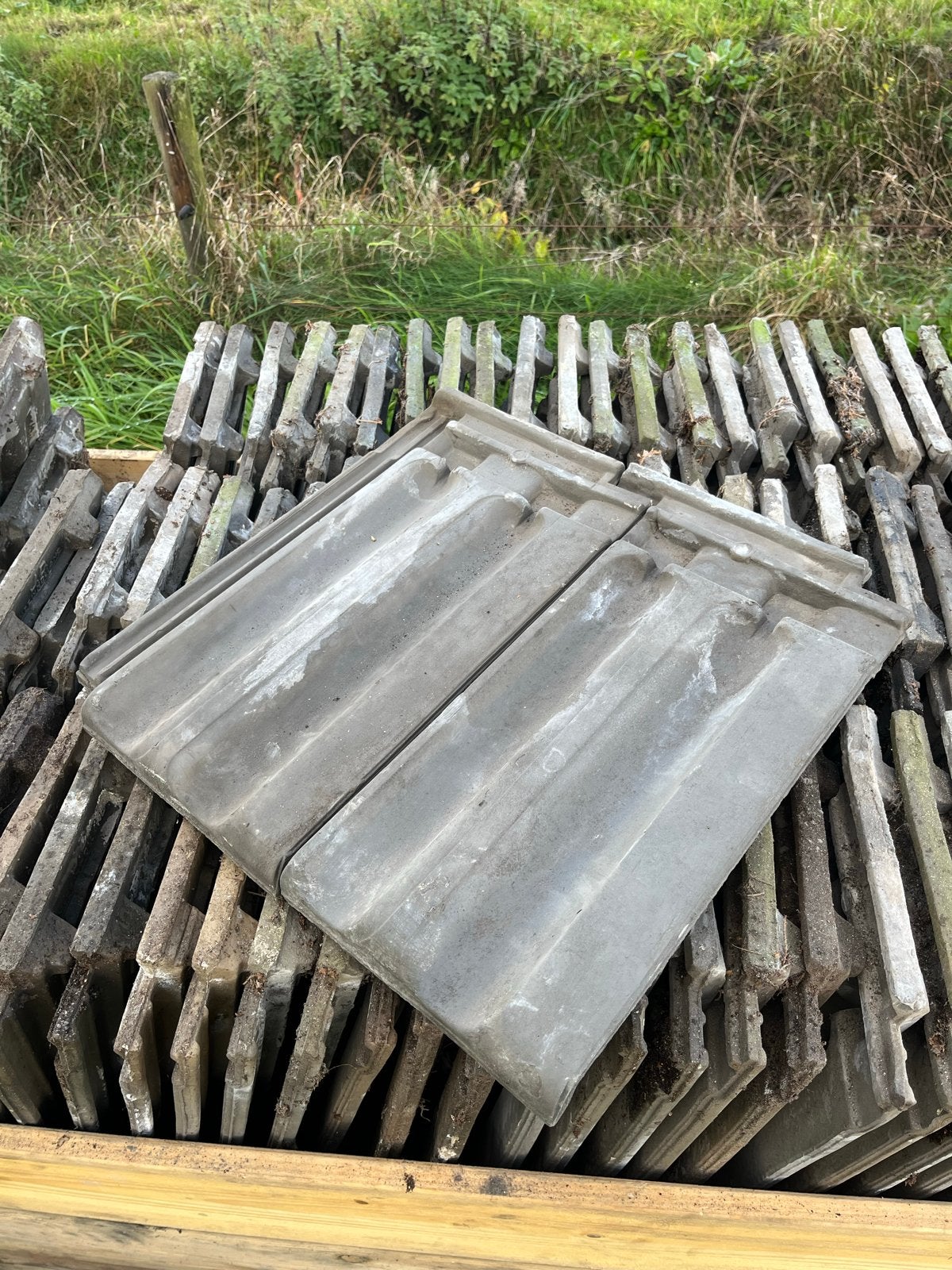 Diverse gebruikte dakpannen - Steen/Klei, Ophalen, Gebruikt, Steen of Klei, 15 m² of meer
