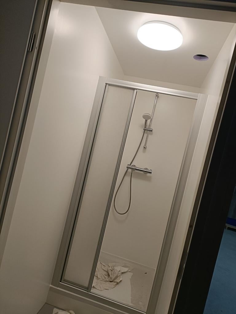 Complete douchecabine - direct leverbaar, Ophalen, Gebruikt, Glas, Douche