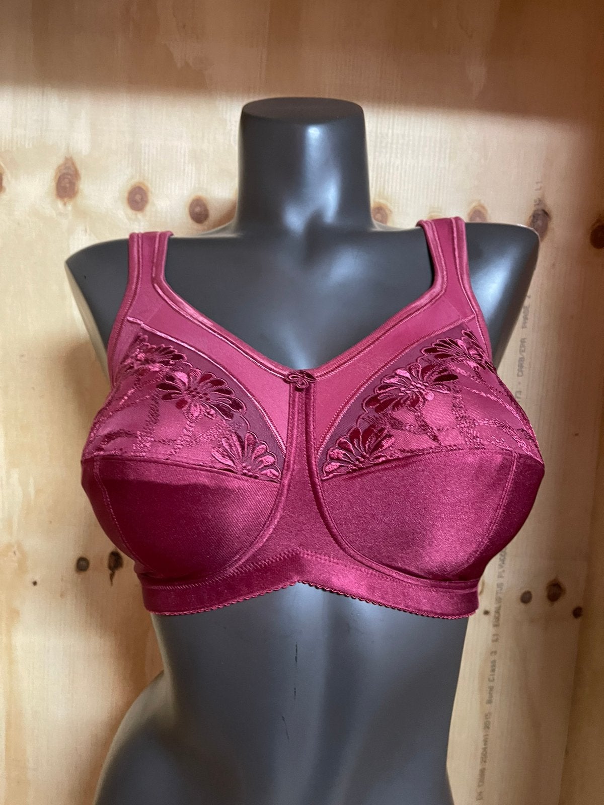 Anita prothese bh zonder beugel 80b en 75f Safina, Verzenden, Rood, BH