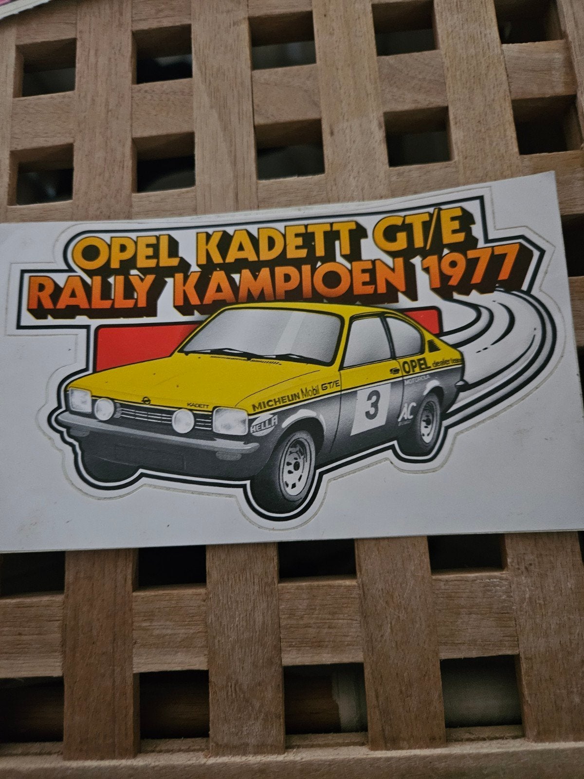 Opel Kadett Rally Kampioen 77, Ophalen of Verzenden