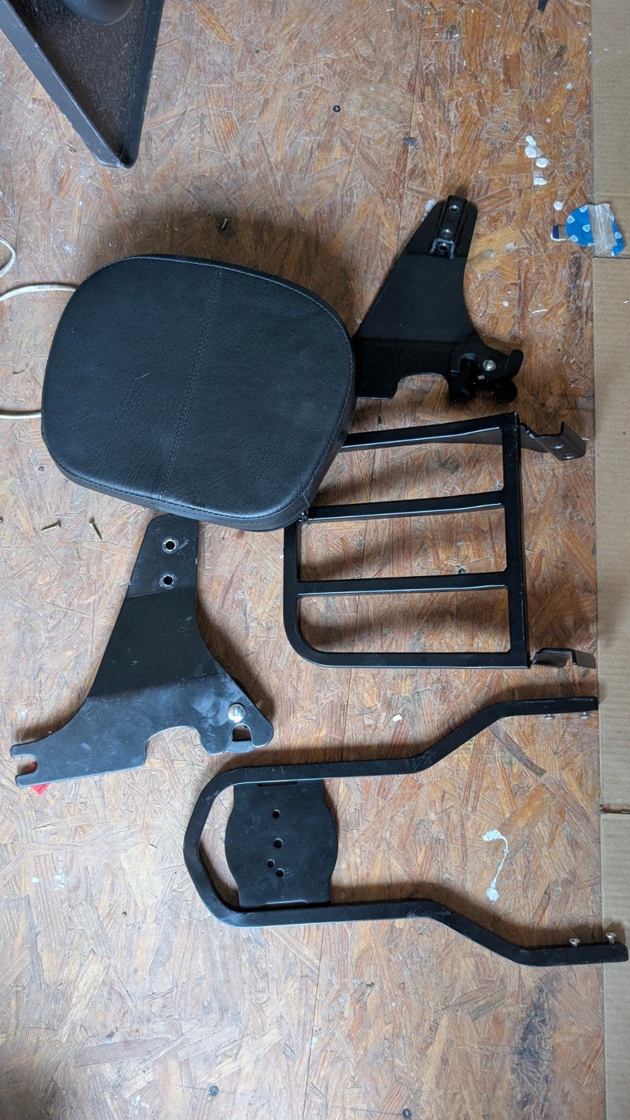 Harley Davidson Sissybar en Rek Afneembaar, Ophalen of Verzenden, Gebruikt