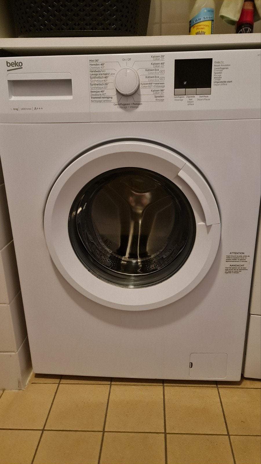 zgan beko 6kg wasmachine, Ophalen of Verzenden