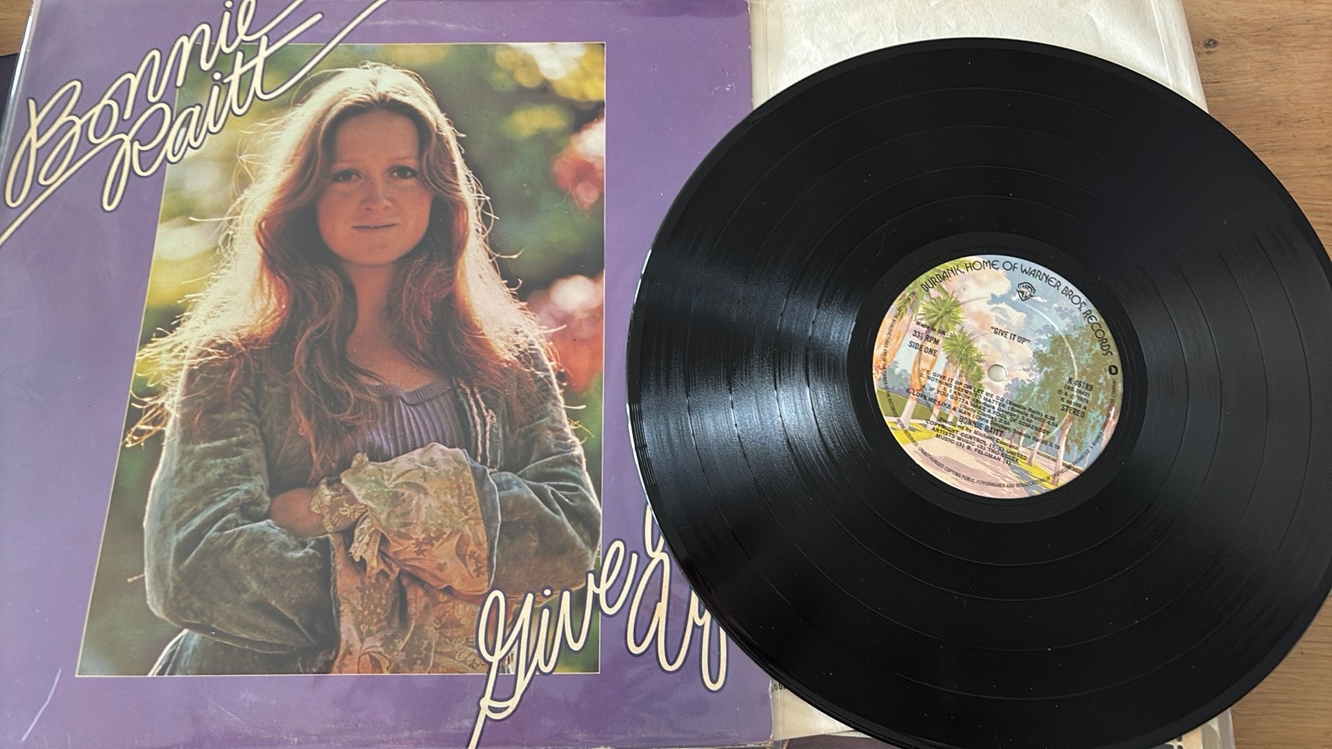 Bonny rait give it up uk persing, Ophalen, Gebruikt, 12 inch