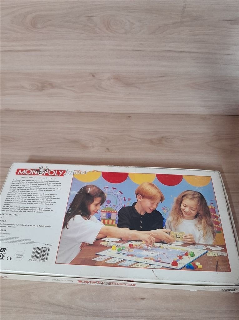 Monopoly Junior lange doos - parker - s5180, Verzenden, Zo goed als nieuw