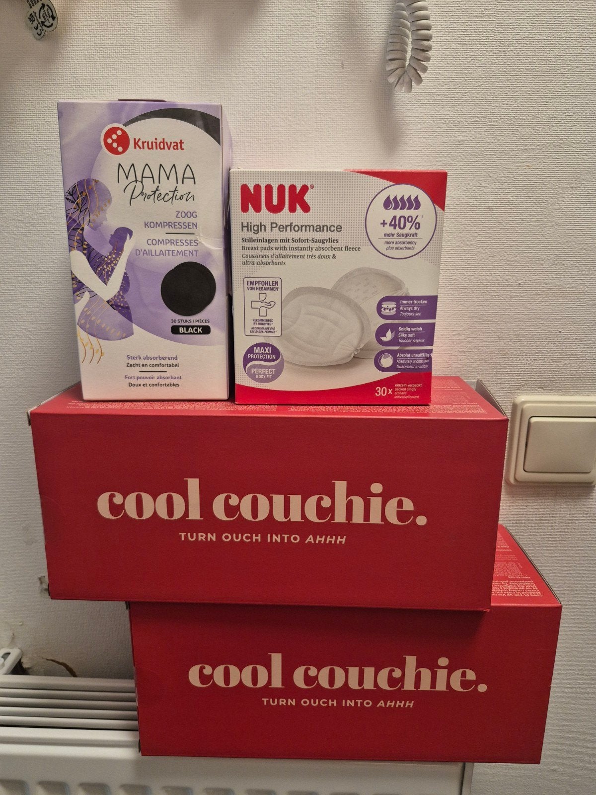 Kraampakket: Zoogcompressen en Cool Couchie, Ophalen of Verzenden, Nieuw