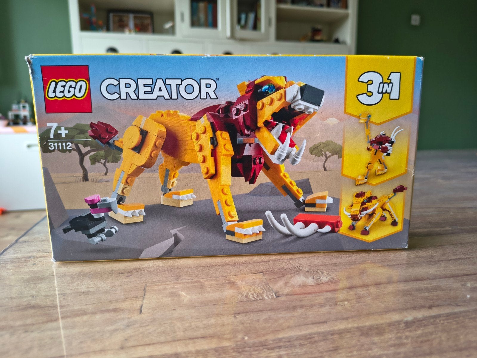 Lego 31112 creator 3in1 Leeuw, Ophalen of Verzenden, Zo goed als nieuw