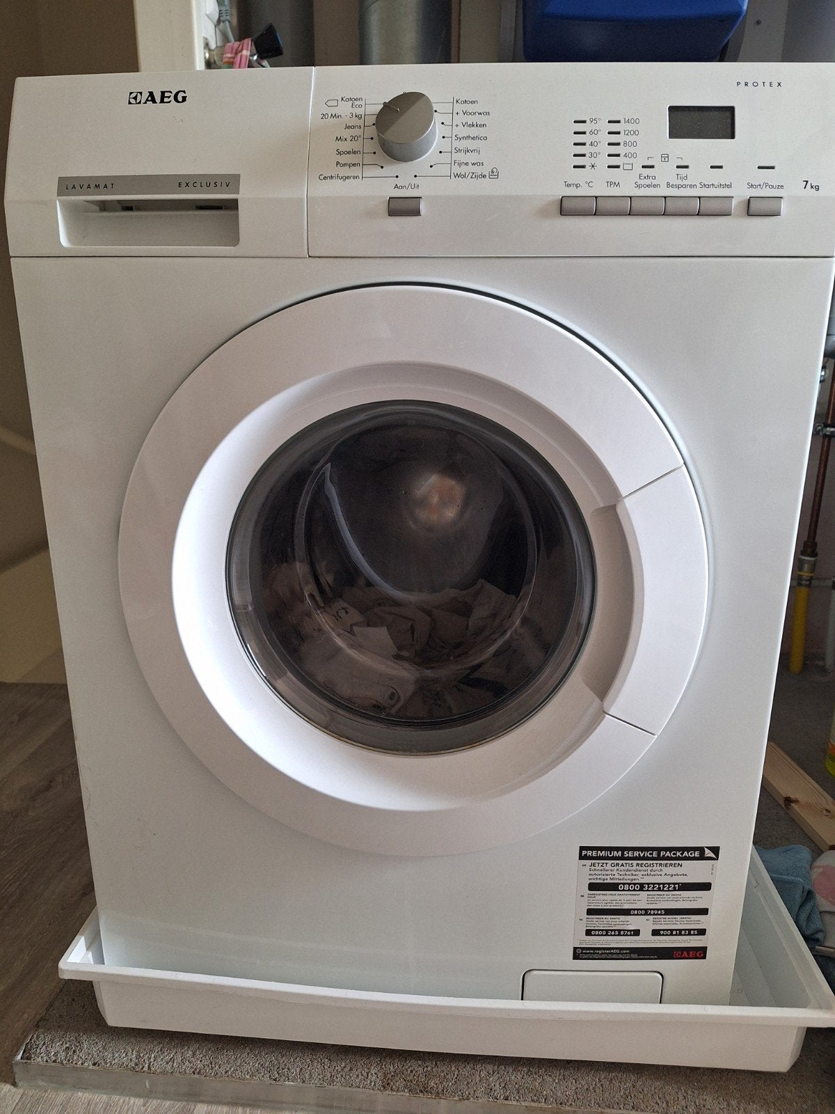 AEG Lavamat exclusiv 7KG wasmachine, Ophalen, 6 tot 8 kg, Gebruikt, Overige typen