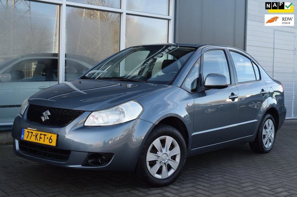Suzuki SX4 1.6 Comfort | LPG G3 | Airco | APK 11-2026, Auto's, Suzuki, Voorwielaandrijving, Gebruikt, Zwart, 4 cilinders