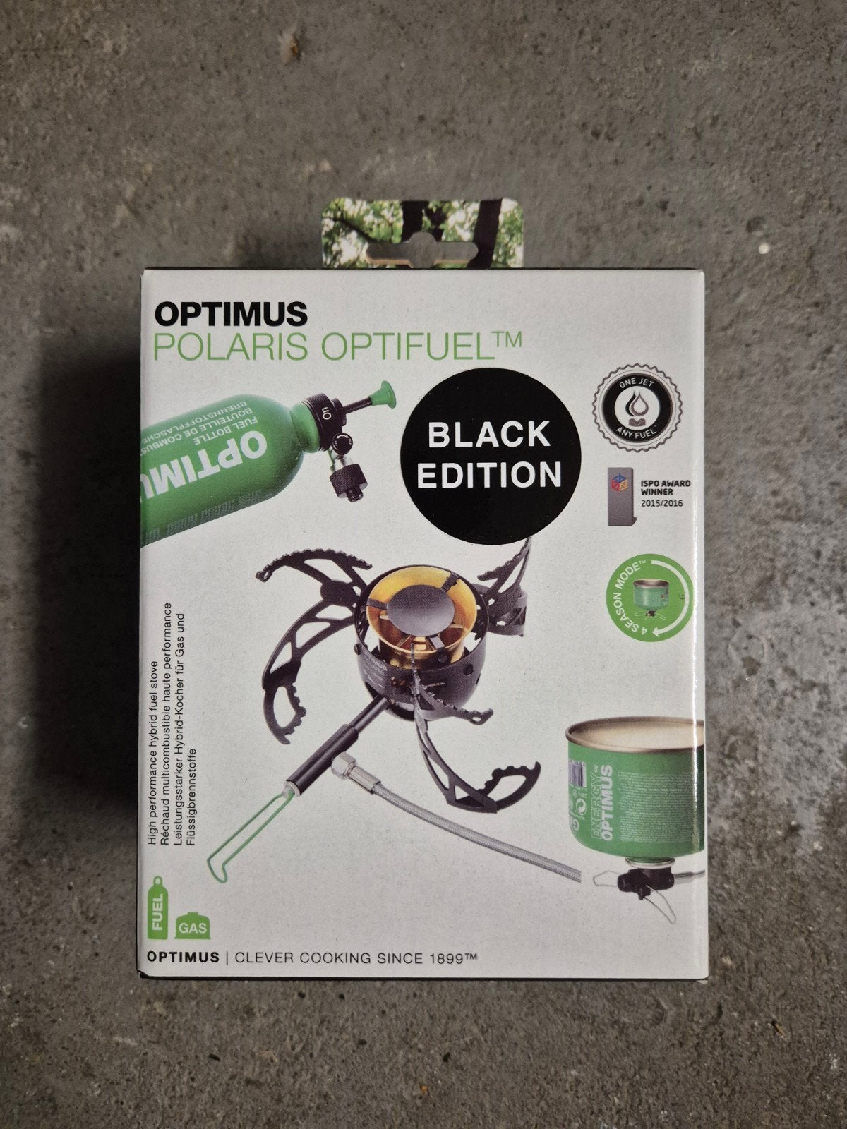 Optimus Polaris Optifuel Black Edition brander, Verzenden, Nieuw