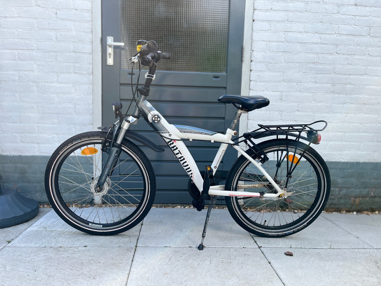 Stoere Batavus Snake 22 inch jongensfiets, Ophalen, Terugtraprem, 22 inch, Gebruikt
