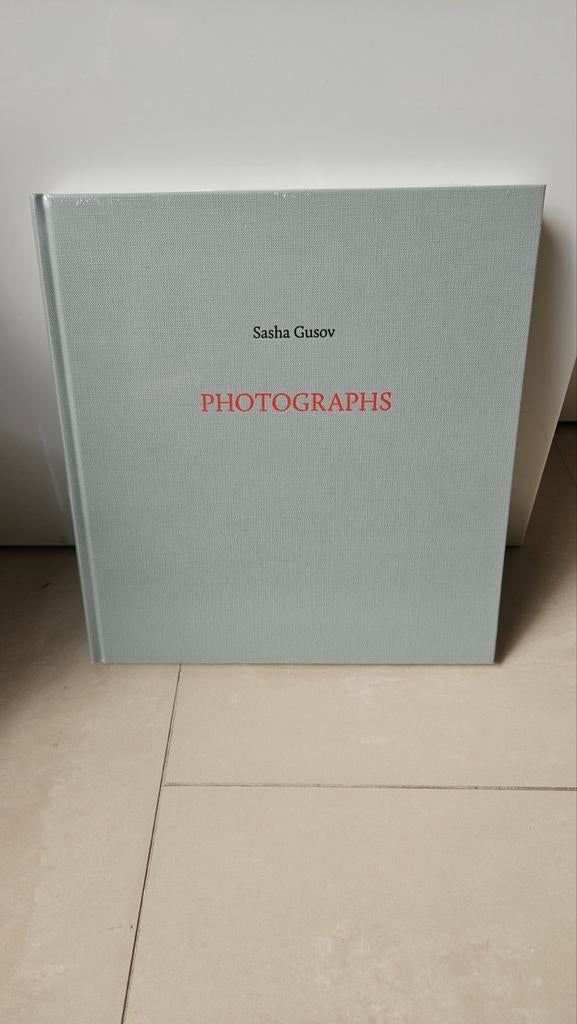 Nieuw en gesealed: Sasha Gusov - Photographs (Fotoboek), Ophalen of Verzenden, Nieuw, Fotografie algemeen, Sasha Gusov