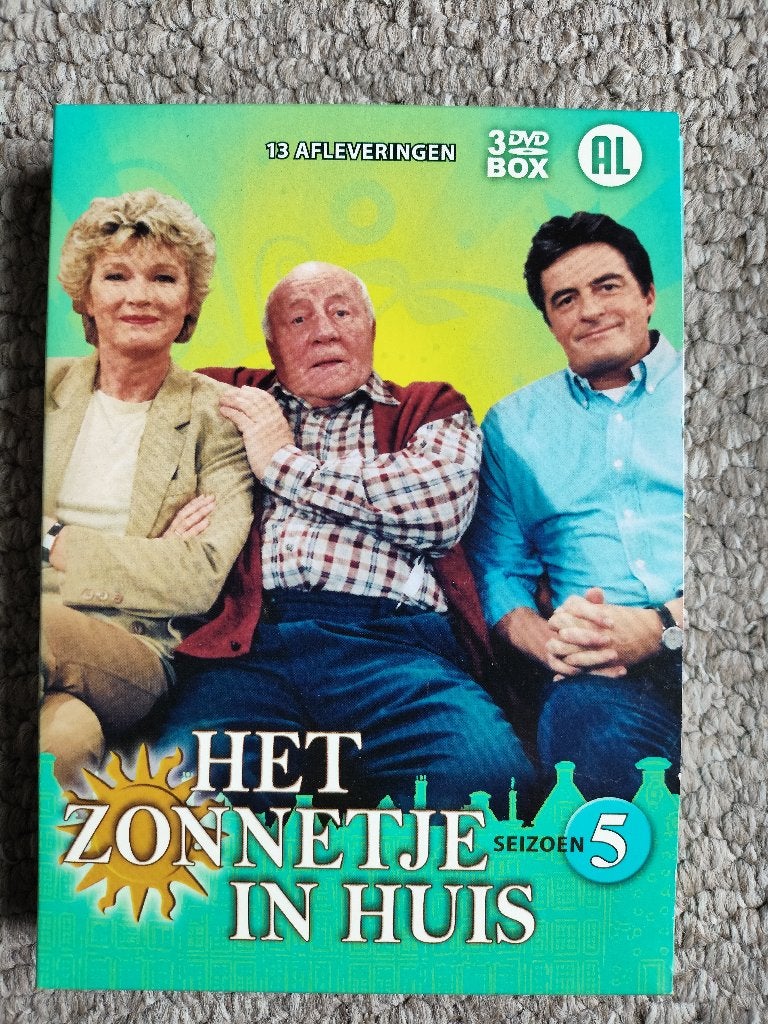 Het zonnetje in huis Seizoen 5 13 afleveringen 3 dvd box, Cd's en Dvd's, Alle leeftijden, Ophalen of Verzenden, Komedie