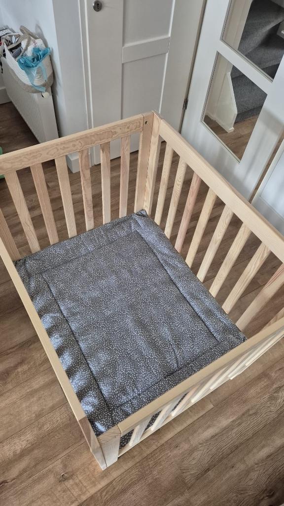 Box Bart met matras, Kinderen en Baby's, Boxen, Ophalen, Zo goed als nieuw, Rechthoekig, In hoogte verstelbaar