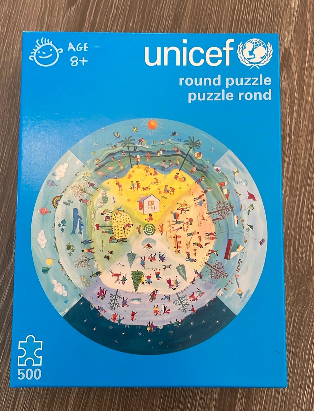 Uitdagende ronde legpuzzel, Ophalen of Verzenden, 500 t/m 1500 stukjes, Nieuw, Legpuzzel