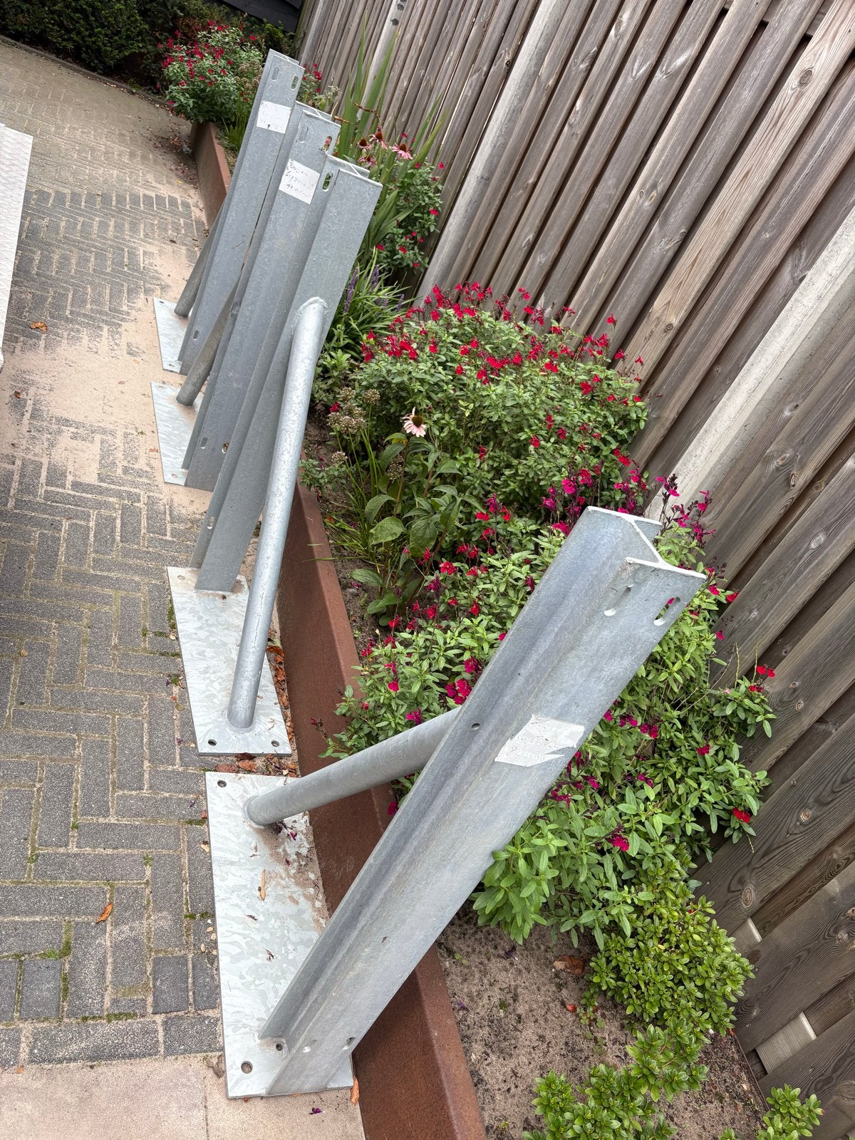 Thermische verzinkt stalen muursteunen, Doe-het-zelf en Verbouw, Ophalen, Nieuw, IJzer