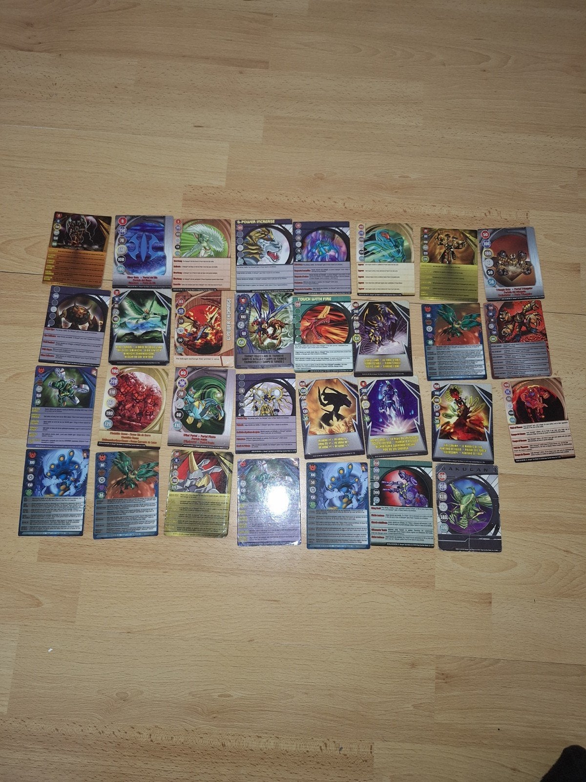 Bakugan Kaarten Collectie - Diverse Types en Condities, Ophalen of Verzenden, Gebruikt, Meerdere kaarten