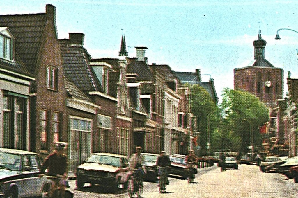 37554 Workum Friesland Leuke oude kaart Onbeschreven, Ophalen of Verzenden, 1960 tot 1980, Ongelopen, Friesland