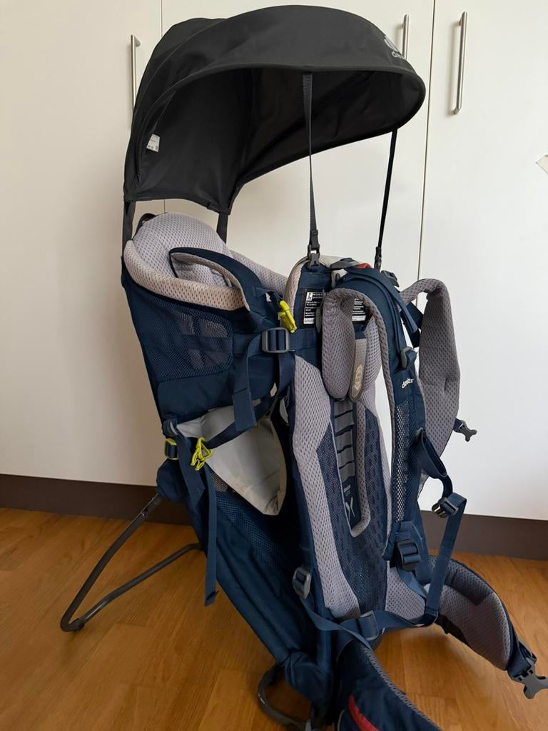 Deuter Kid comfort, Kinderen en Baby's, Babydragers en Draagdoeken, Overige typen, Zo goed als nieuw, Rug, Ophalen