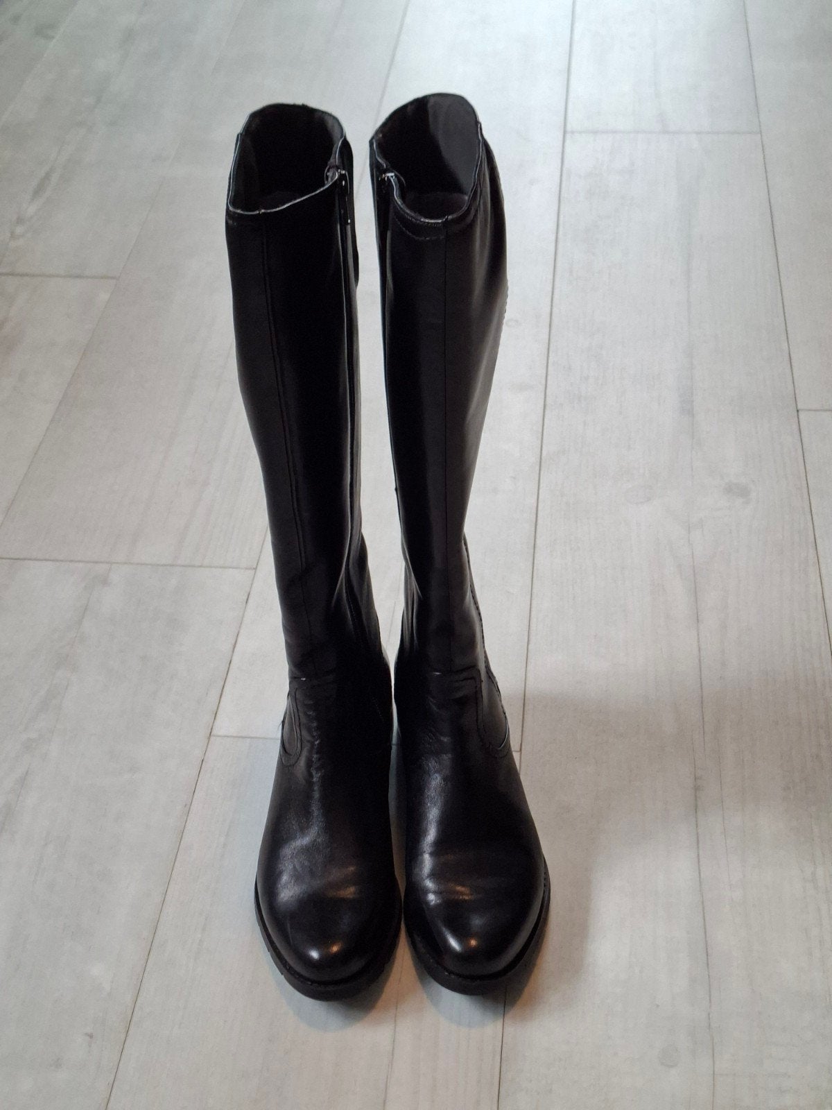 Dames laarzen donkerbruin Everybody 38,5, Hoge laarzen, Bruin, Everybody, Ophalen of Verzenden