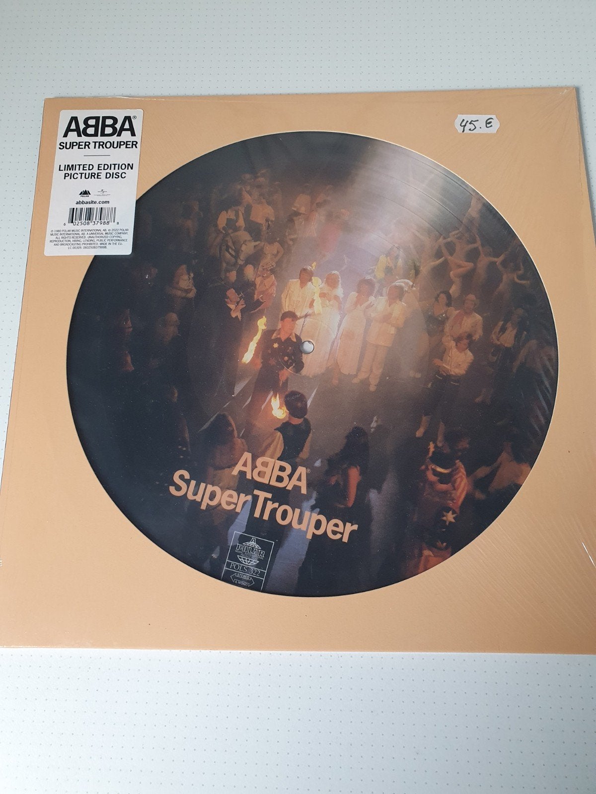 ABBA Super Trouper Limited Edition Picture Disc LP, Ophalen of Verzenden