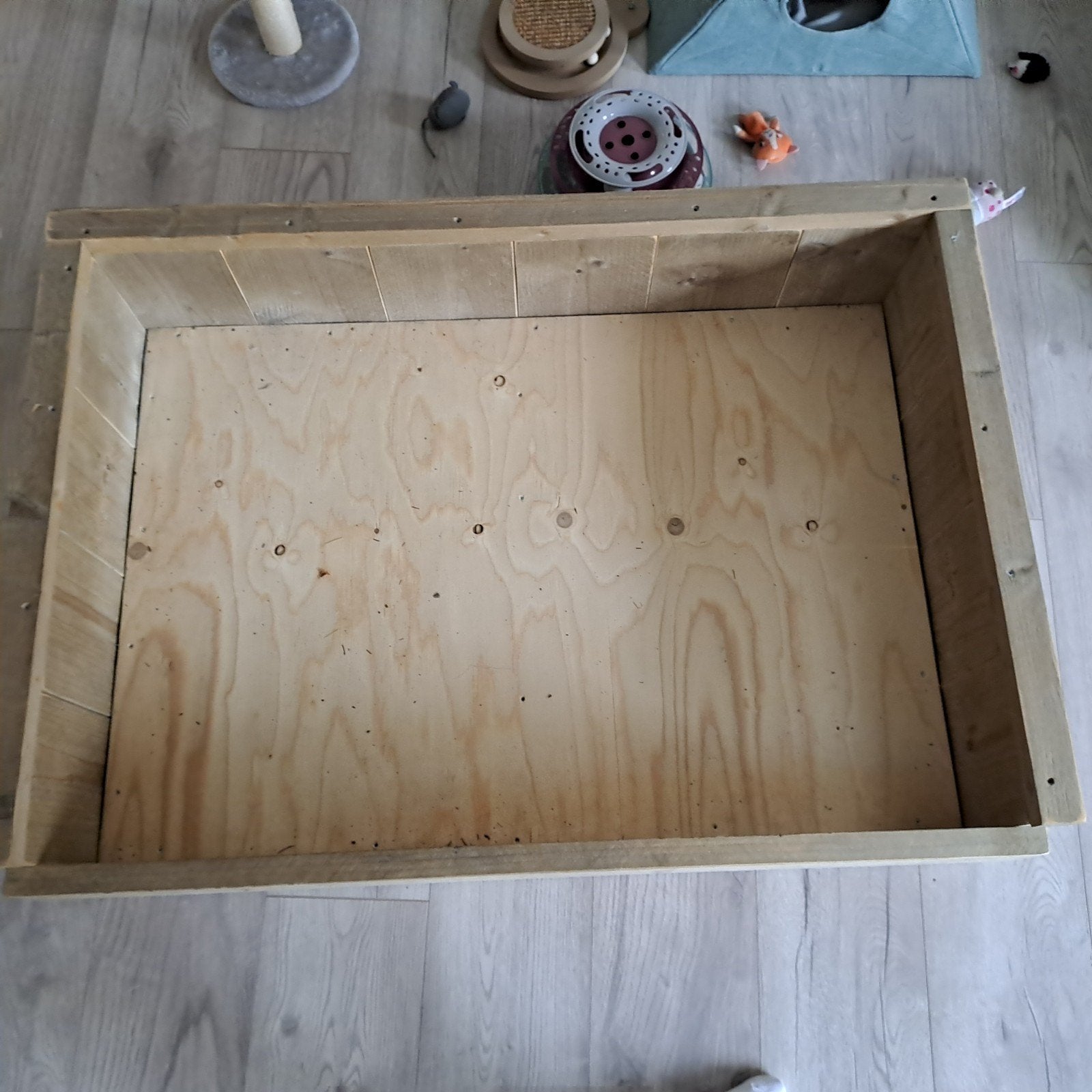 mooie grote houten hondenmand 80 x110, Ophalen, Zo goed als nieuw, Overige