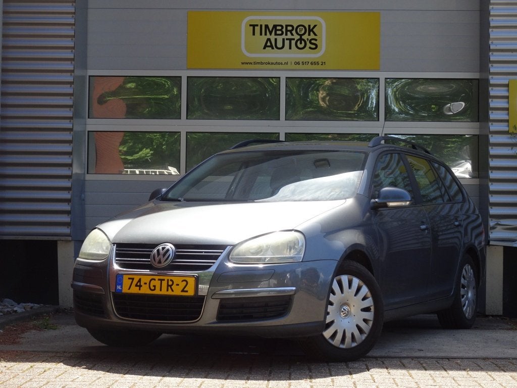 Volkswagen Golf Variant 1.9 TDI Airco/Trekhaak/Onderhoudshis, Auto's, Gebruikt, 4 cilinders, Metallic lak, Origineel Nederlands
