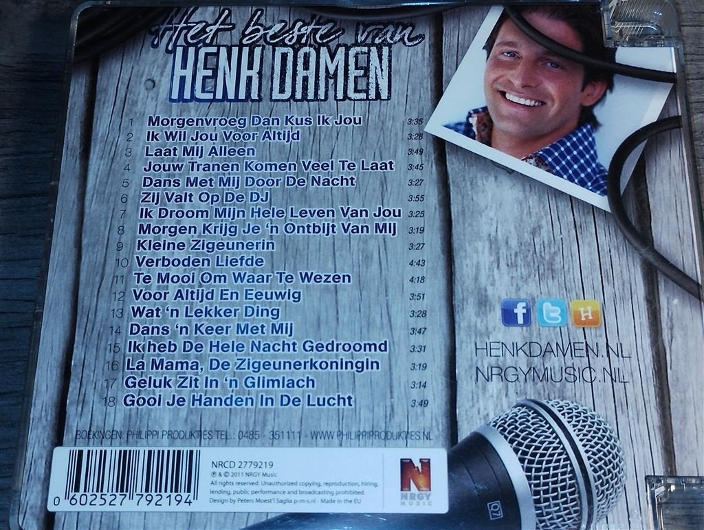 Henk Damen - Het Beste Van, Ophalen of Verzenden, Zo goed als nieuw, Levenslied of Smartlap