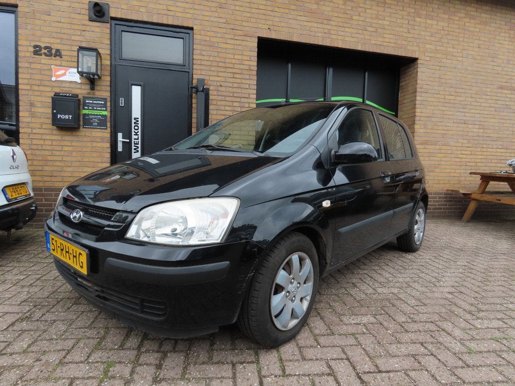 Hyundai Getz 1.3i Active Cool Airco 5Drs Stuurbekrachtiging, Auto's, Hyundai, Bedrijf, Te koop, Getz, ABS, Airbags, Airconditioning