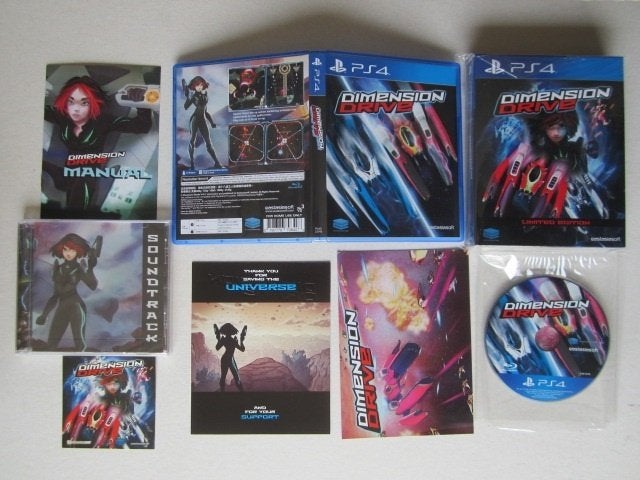 Dimension Drive limited edition Playstation 4 PS4, Shooter, 1 speler, Nieuw, Ophalen of Verzenden