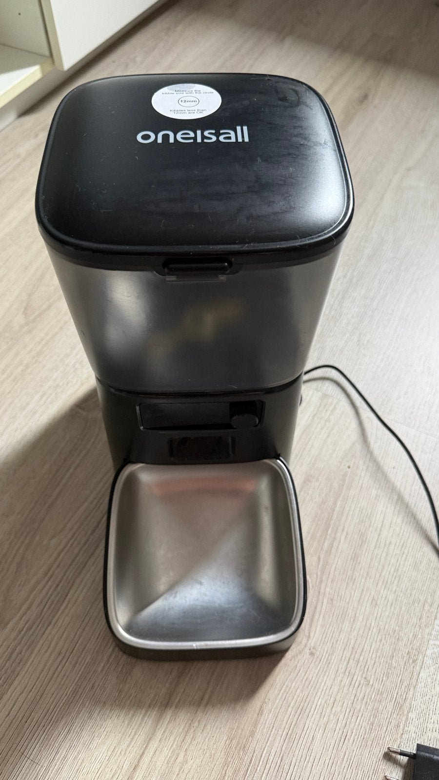 Oneisall automatic animal pet feeder, Ophalen of Verzenden, Automatisch, Gebruikt