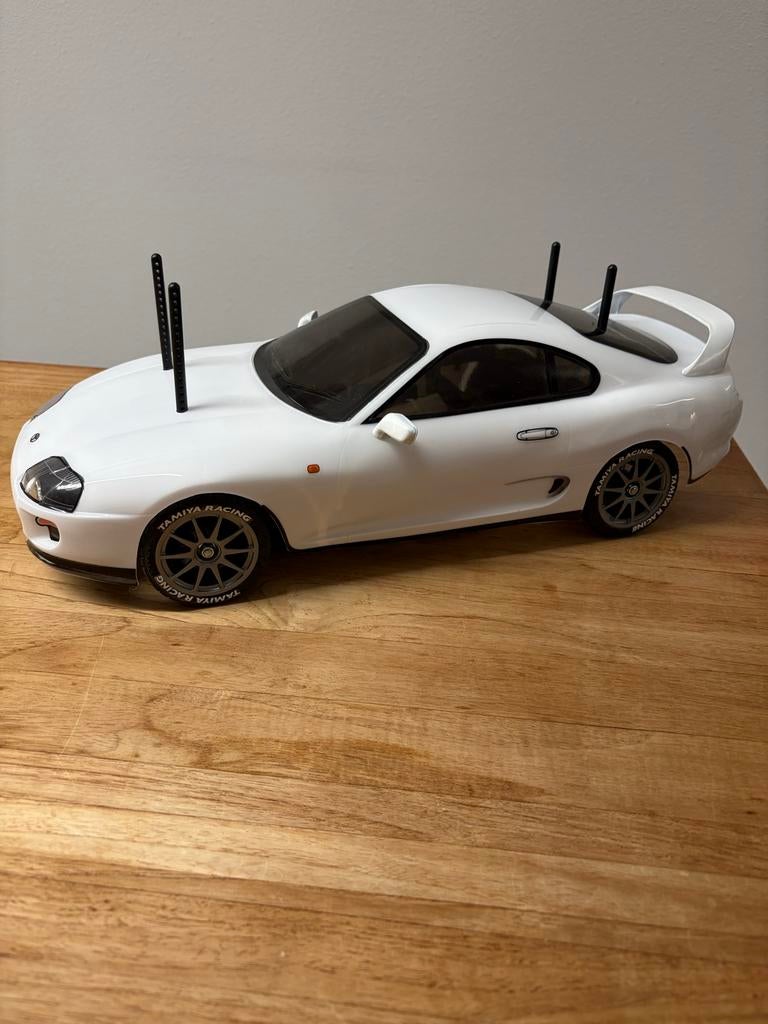 Tamiya BT-01 met Toyota Supra kap, Auto, Groter dan 1:32, Nieuw, Ophalen of Verzenden