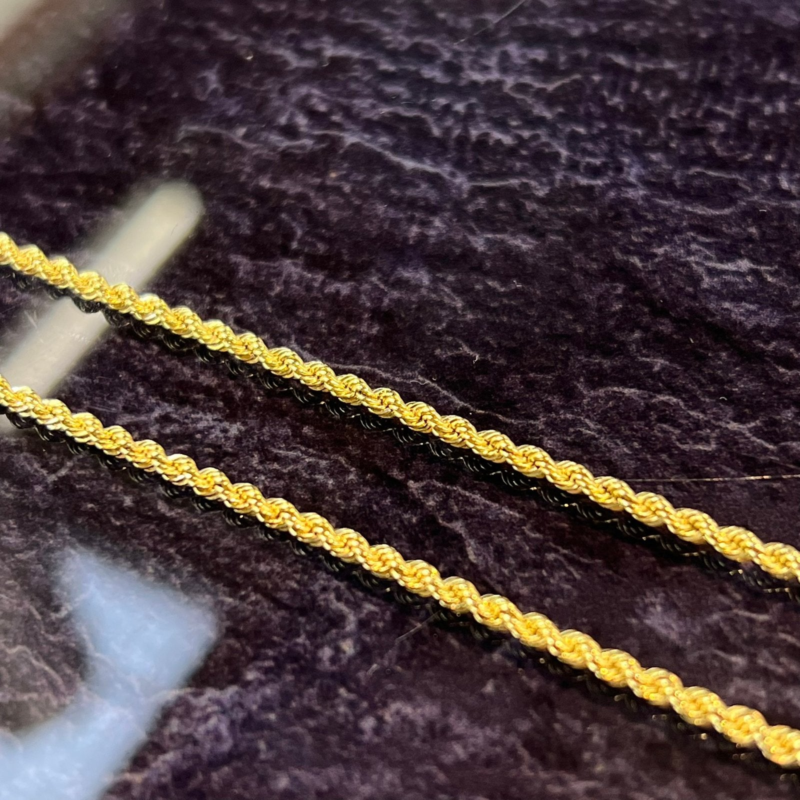 Gouden rope ketting 14 karaat goud 14k rope chain, Sieraden, Tassen en Uiterlijk, Kettingen, Ophalen of Verzenden, Nieuw, Goud