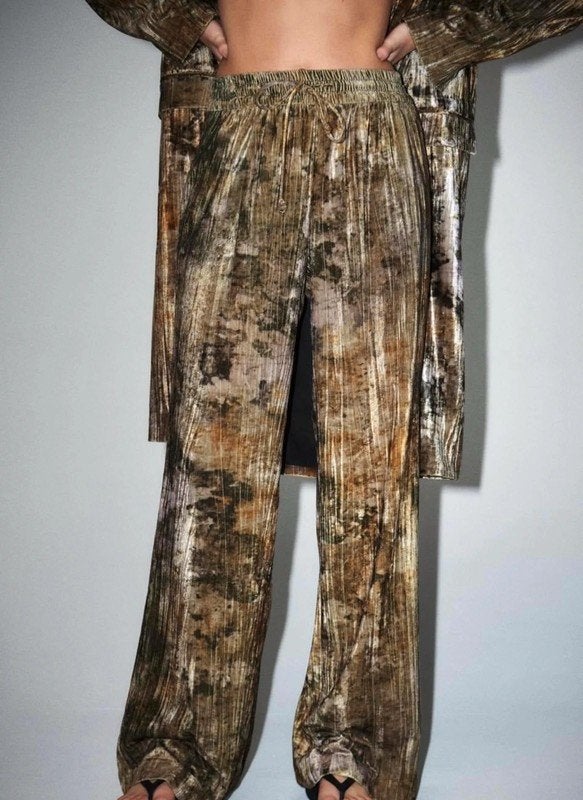 ***Zara*** velvet pak tweedelig, Kostuum of Pak, Meerkleurig, Zara, Ophalen of Verzenden