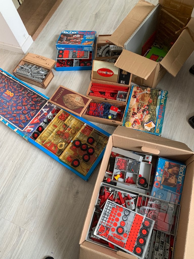 Fischer Technik, Ophalen, Gebruikt, Groter dan 1:32