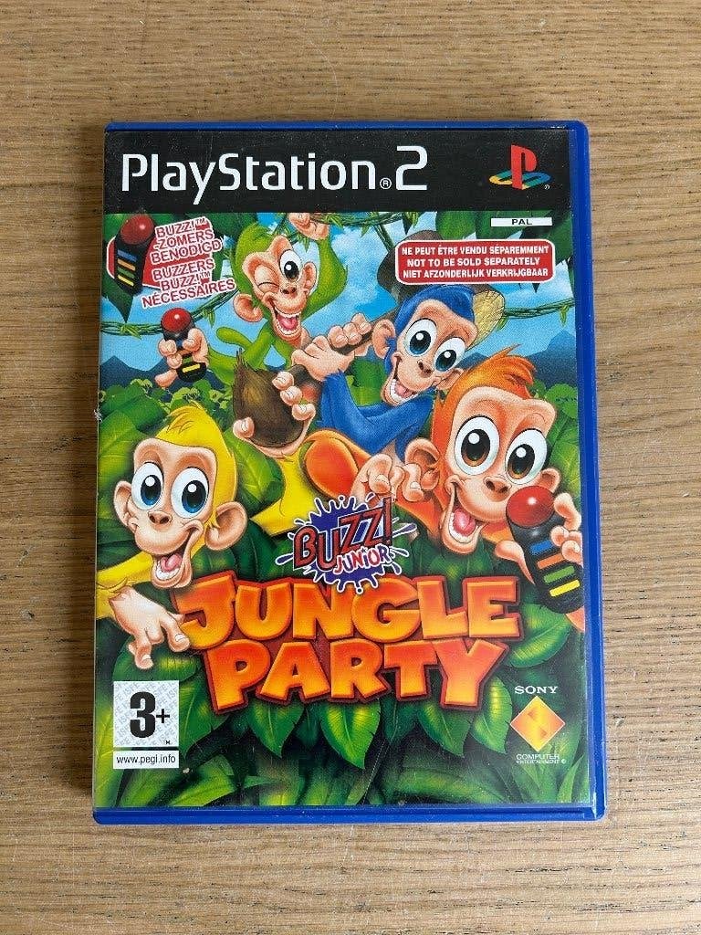 Ps2 Buzz Junior Jungle Party | Playstation 2, Muziek, Gebruikt, Ophalen of Verzenden, 3 spelers of meer