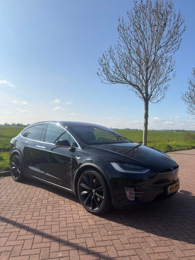 Tesla Model X 90D Levenslang Gratis Supercharge 7Pers 428PK, Auto's, Tesla, Particulier, Model X, Elektrisch, SUV of Terreinwagen