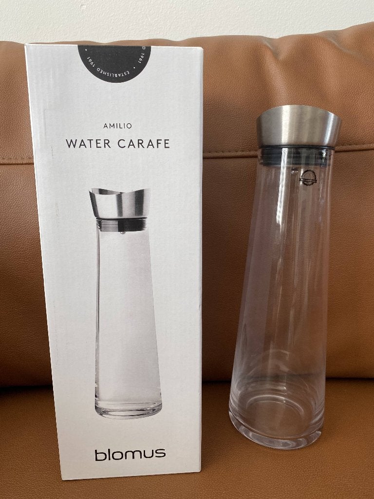 Blomus water karaf, Verzamelen, Glas en Borrelglaasjes, Ophalen of Verzenden, Nieuw, Overige typen