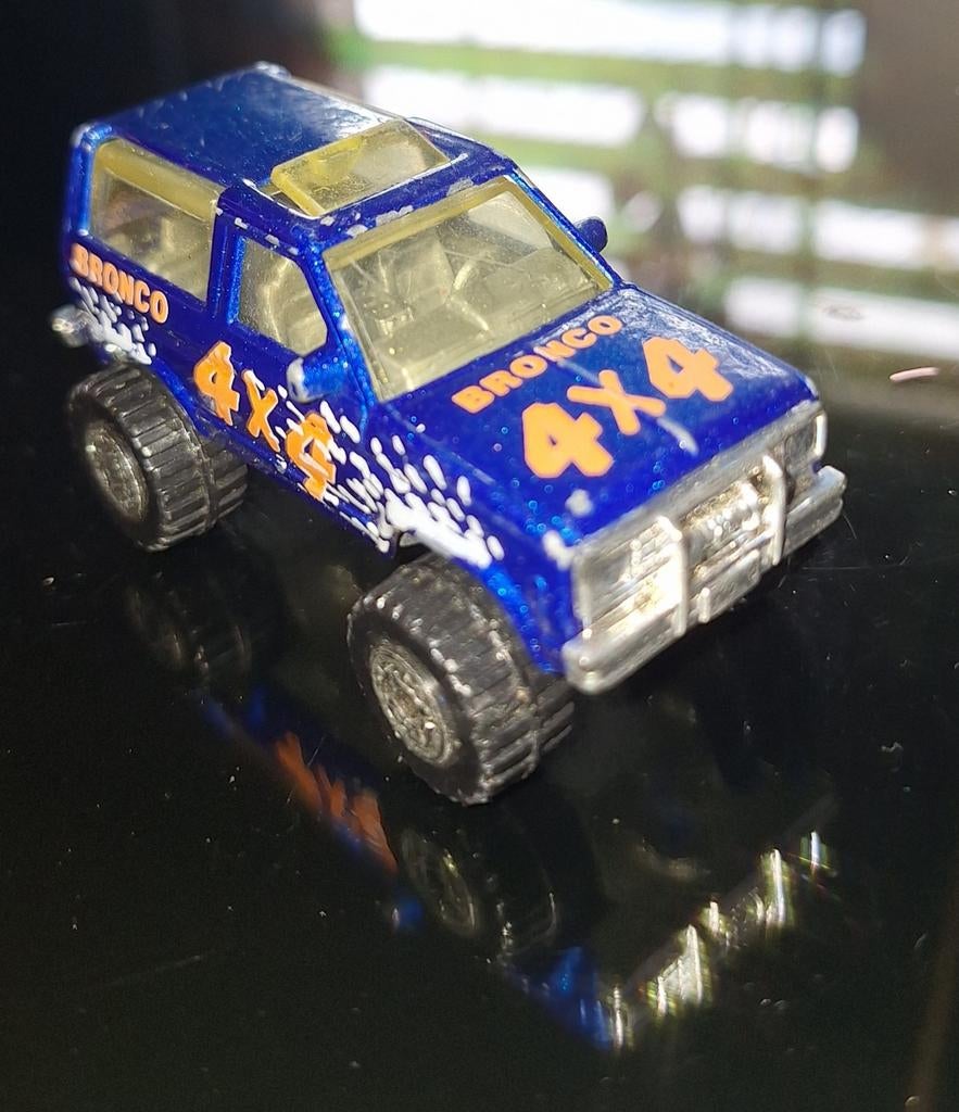 Matchbox ford bronco type 2 1987, Ophalen of Verzenden, Zo goed als nieuw, Auto