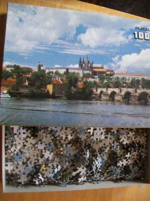 legpuzzel Praag, Ophalen of Verzenden, 500 t/m 1500 stukjes, Zo goed als nieuw