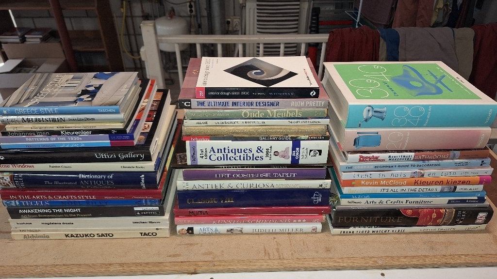 Verzameling kunstboeken: kunst & design, Boeken, Ophalen, Gelezen, Overige onderwerpen