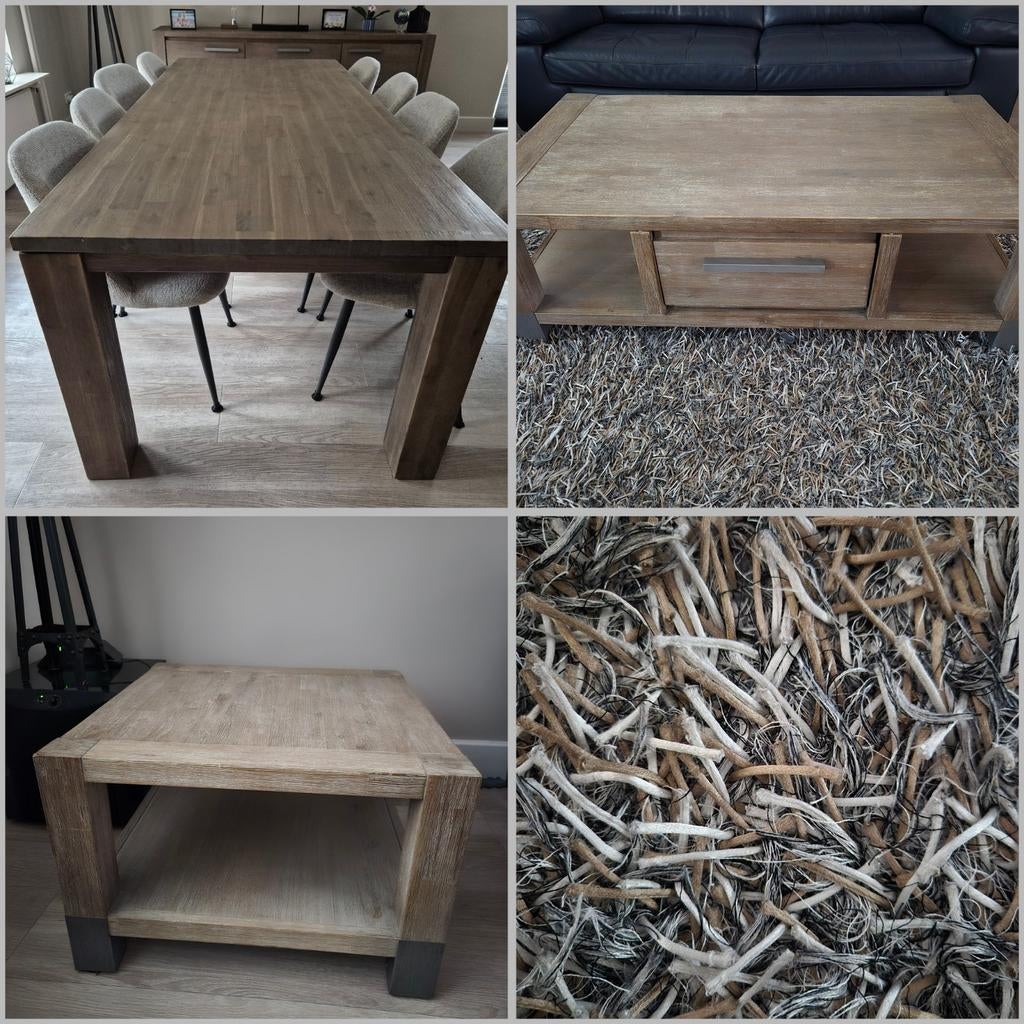 Henders & Hazel eettafel salontafel bijzettafel vloerkleed, Ophalen