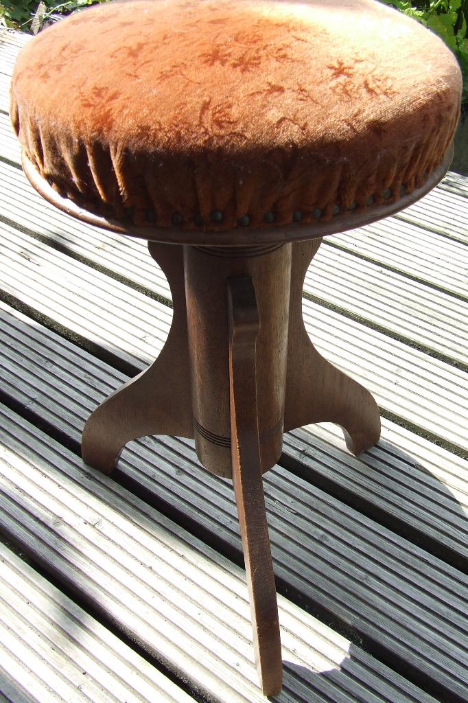 Orgel / Pianokruk vintage, Ophalen of Verzenden