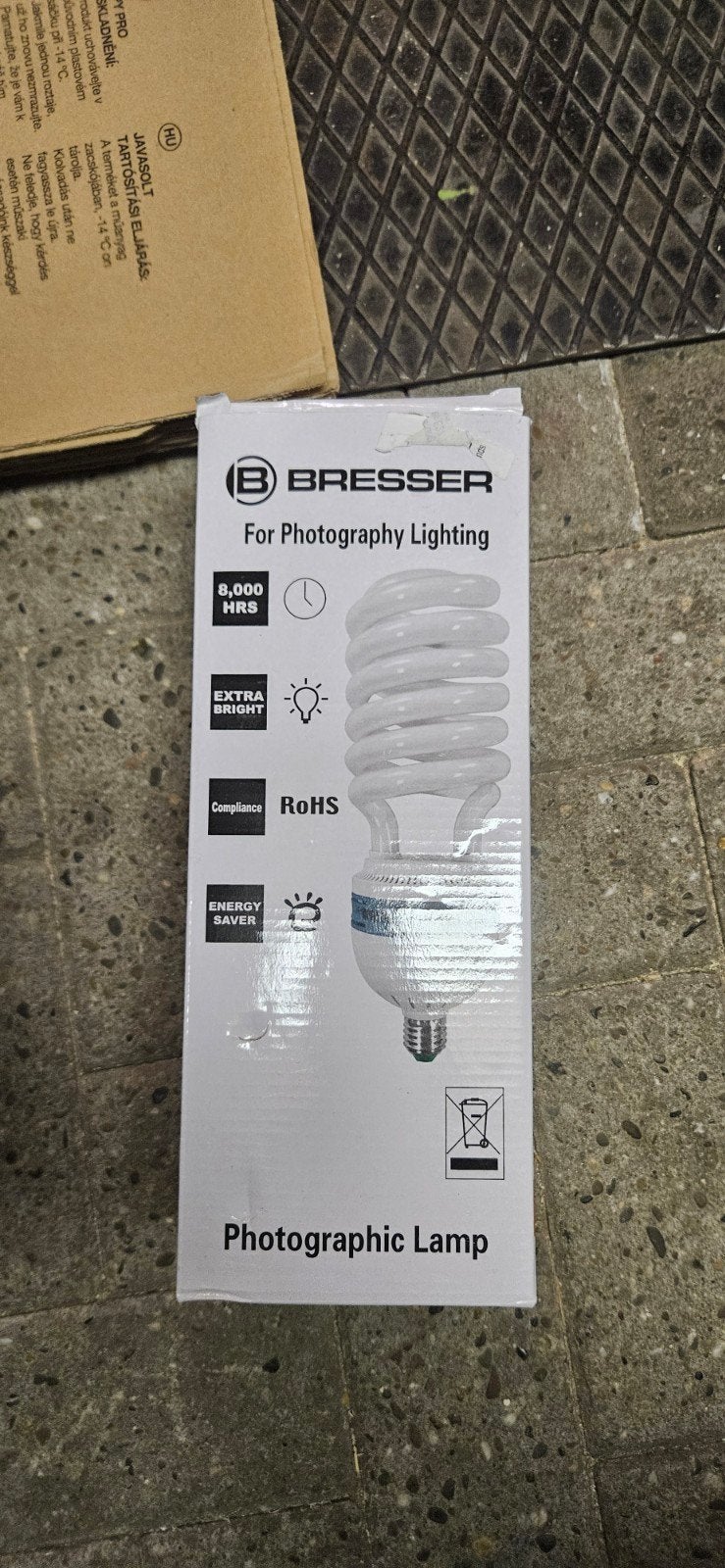 Bresser Spiraal Daglichtlamp voor Fotostudio (CFL), Nieuw, Bresser, Ophalen of Verzenden, Inclusief lampen