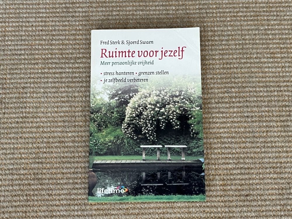 Ruimte voor jezelf | Meer persoonlijke vrijheid | Fred Sterk, Ophalen of Verzenden, Gelezen, Fred Sterk