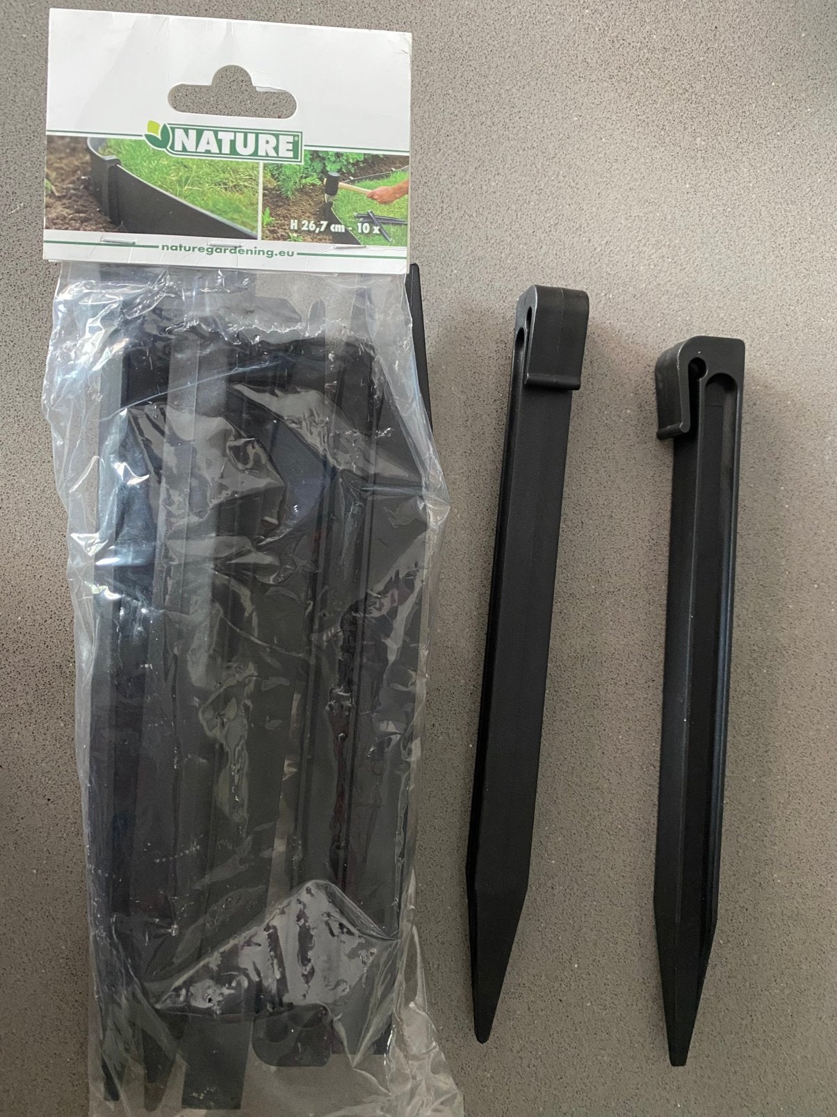 Nature grondpennen 9 stuks Hoogte 26,7 cm, Ophalen of Verzenden, Zo goed als nieuw, Minder dan 100 cm, Minder dan 25 cm