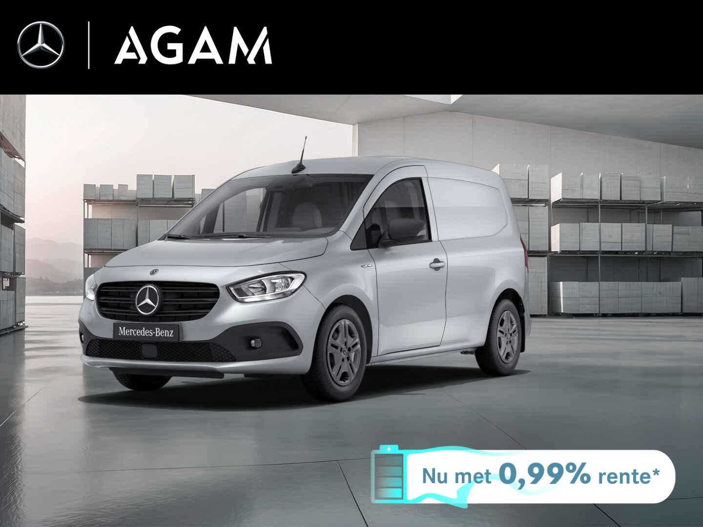 Mercedes-Benz eCitan 112 Pro L1 51 kWh, 1270 kg, Parkeersensor, 122 pk, Nieuw