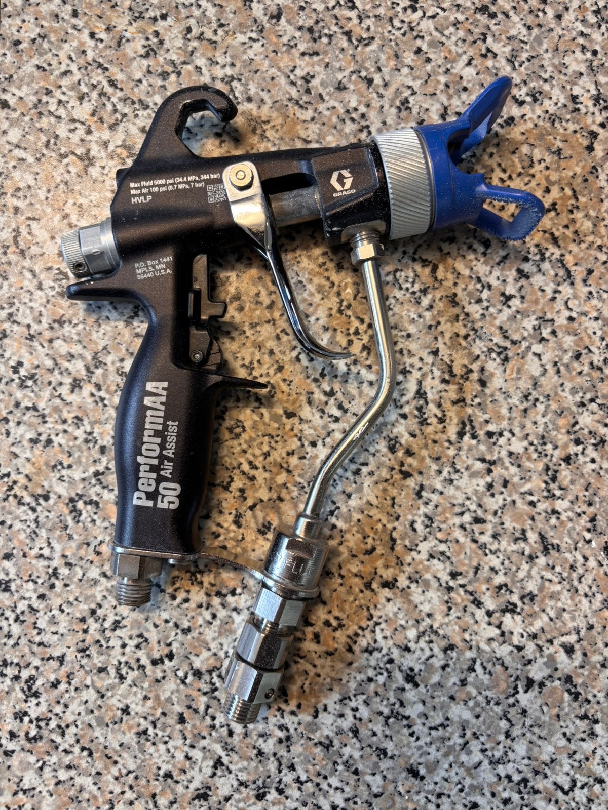Graco airmix PerformAA / G40 wagner/wiwa, Doe-het-zelf en Verbouw, Schildersmaterialen, Ophalen, Zo goed als nieuw, Verfspuit of Verfpomp