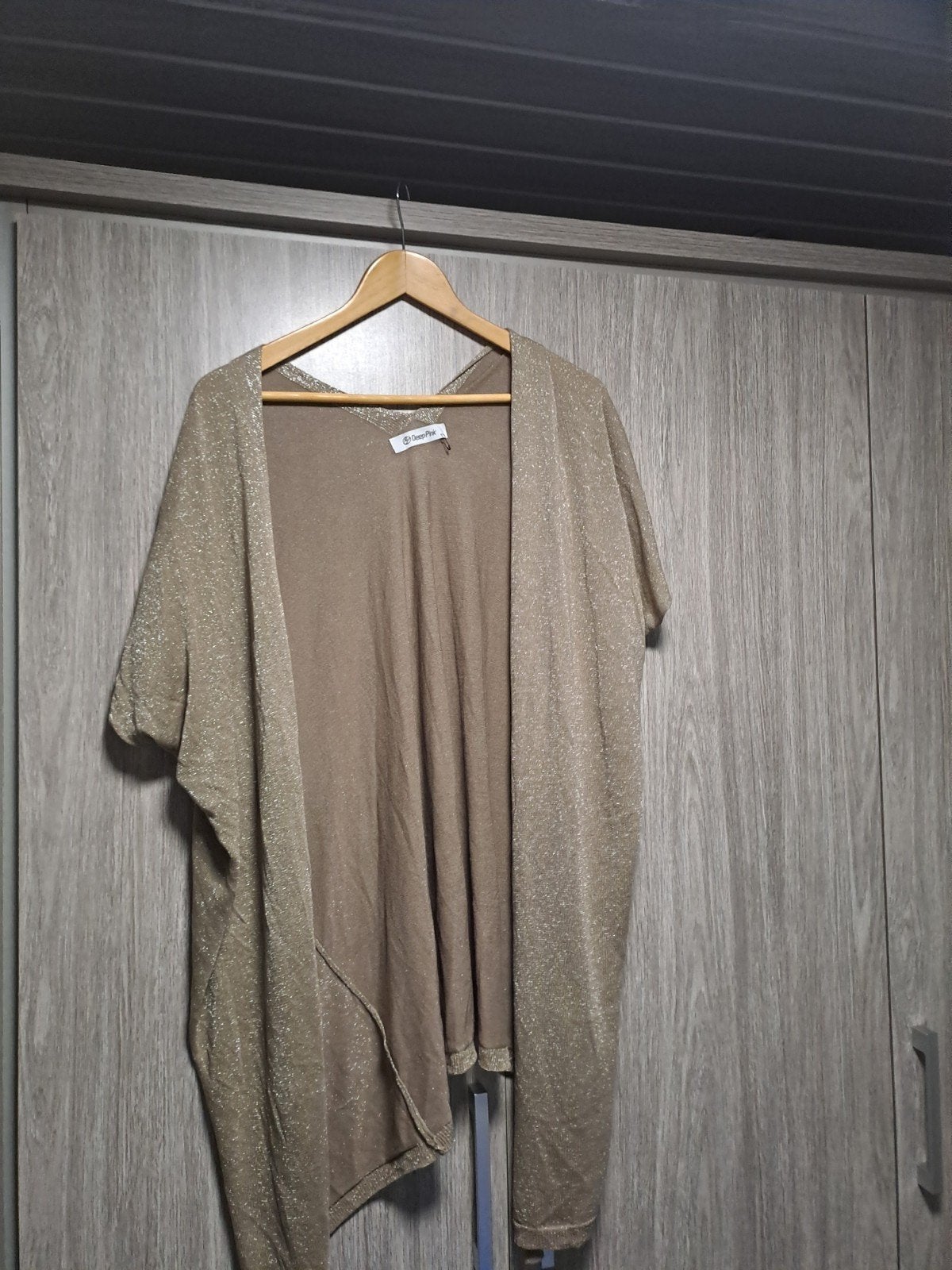 Vestje maat 50/52, Bruin, Trui of Vest, Deep Pink, Nieuw