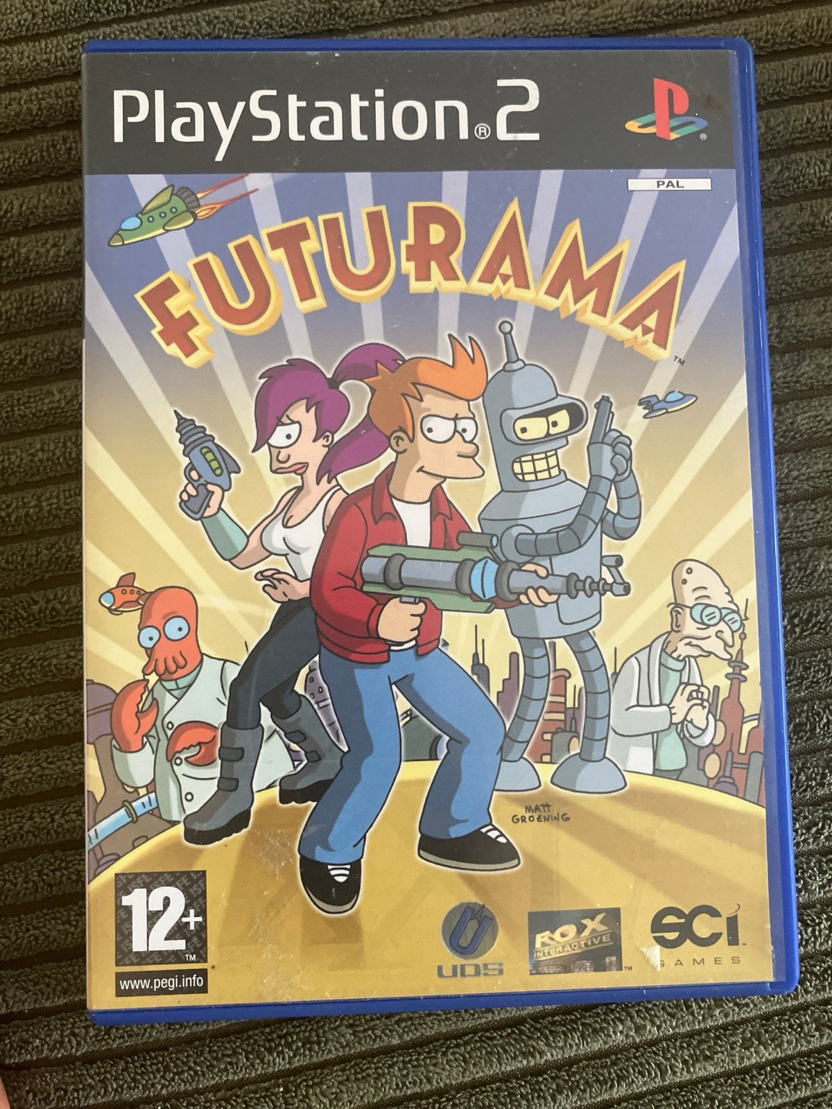 Futurama - PlayStation 2 (PS2) - PAL - Actie/Avontuur, Spelcomputers en Games, Avontuur en Actie, Gebruikt, 1 speler, Ophalen of Verzenden