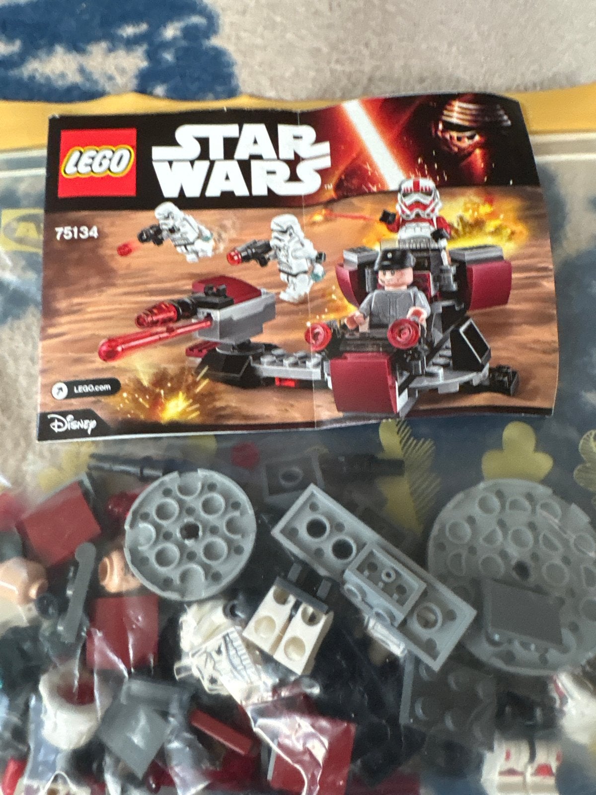 Lego Star Wars 75134 Galactic Empire Battle Pack, Gebruikt, Star Wars, Lego, Ophalen of Verzenden